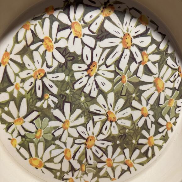 Vintage West Bend Thermo Serv Daisy Set Of 4 Cups And Tray Mid Century Modern - Picture 13 of 13